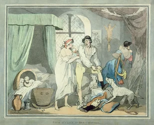 Las cuatro en el campo, pub. 1788